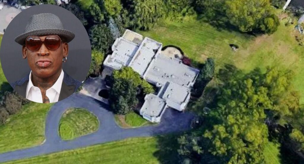 Dennis Rodman House 2.35 million Mansion Bloomfield Hills