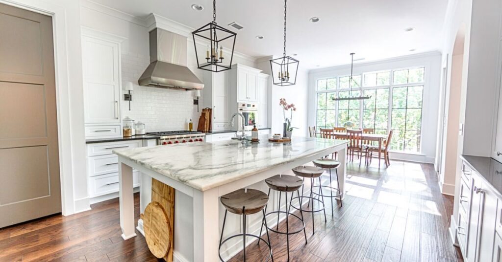 Open Concept Kitchen Living Room