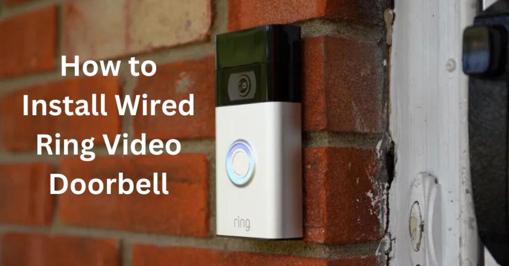 Ring Video Doorbell